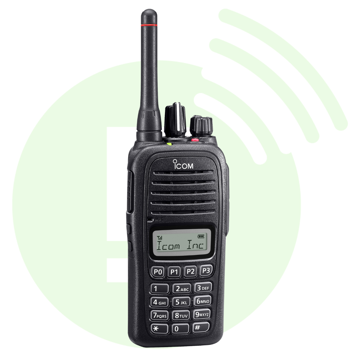 ICOM Portatif radio UHF numérique IC-F2100DT avec afficheur/clavier ...
